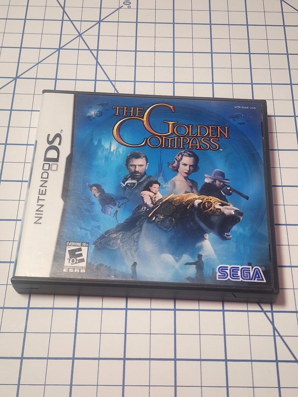 2/25$ Nintendo DS The Golden Compass Game - Blue Cover by